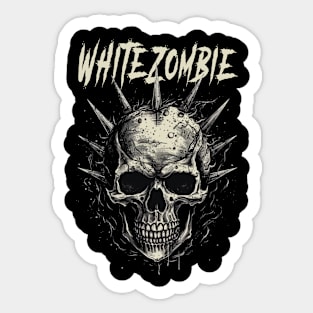 WHITE ZOMBIE VTG Sticker